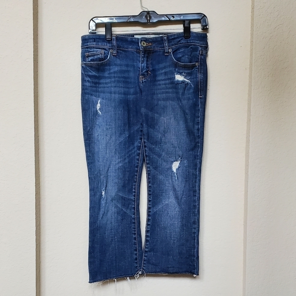 Abercrombie & Fitch low rise bootcut jeans size 0S regular 25x31